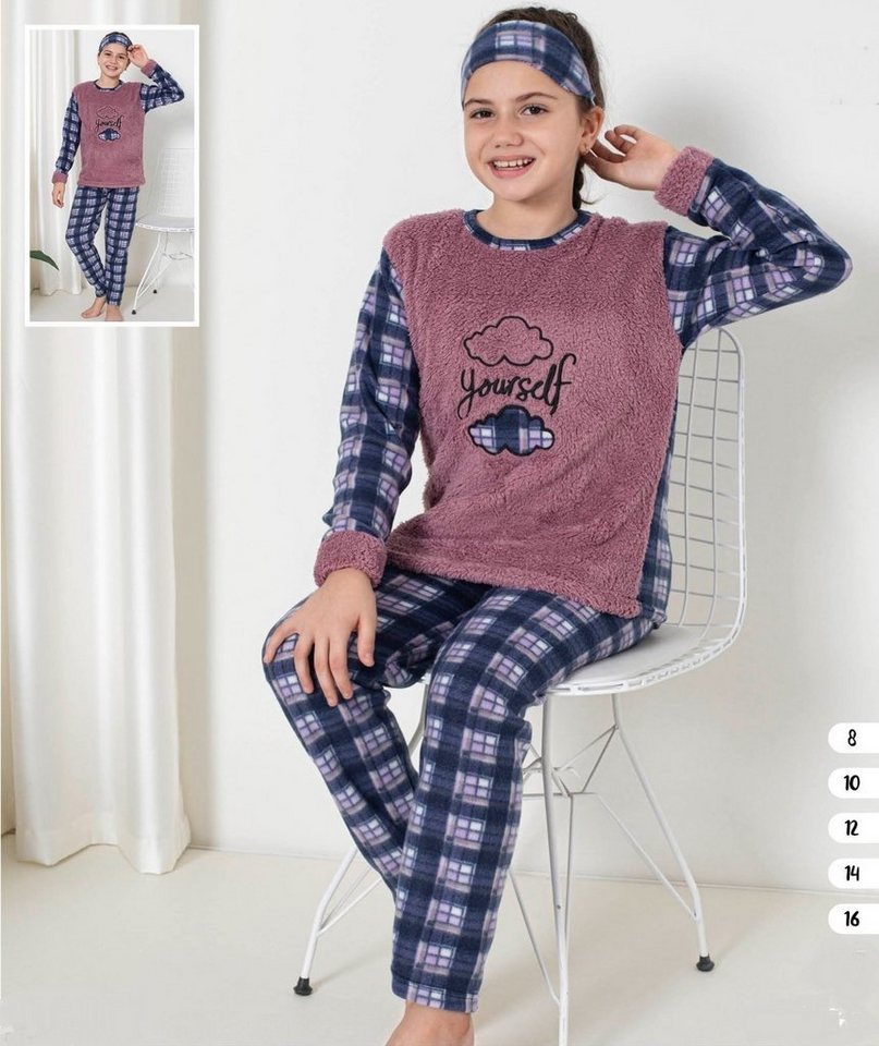 Selef Creation Pyjama Schlafanzug Mädchen Kinder Pyjama lang GR. 8-16 Jahre von Selef Creation