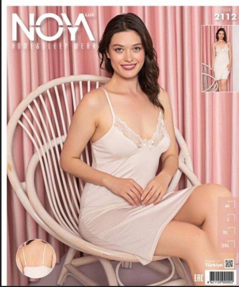 Selef Creation Schlafanzug Damen Nachthemd mit Spitze von Selef Creation