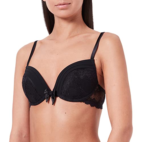 Selene Damen Carla Push-up-BH, Schwarz, 90B von Selene