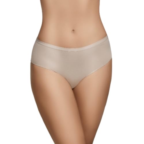 Selene Damen Pack(2u) 400 Unterwäsche im Bikini-Stil, beige, XL (2er von Selene