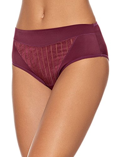 Selene Damen Unterhosen Marill, 2er Pack,Rot (Burgund),42 (Herstellergröße: 44) von Selene