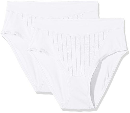 Selene Damen Unterhosen Marill, 2er Pack,weiß,40 (Herstellergröße: 42) von Selene