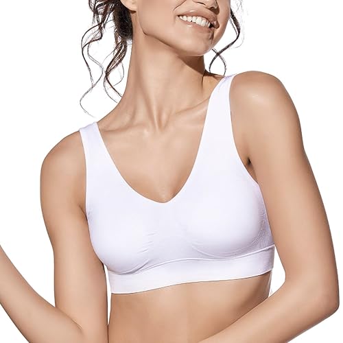 Selene Sport-Bustier Louise Weiß U/M von Selene