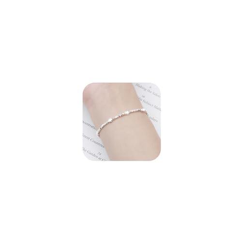 Seleneva 925 Sterling Silber Herz Armband Silber Charm Armbänder für Frauen Mädchen Schlangenkette Freunde Schwester Tochter Junges Mädchen Schmuck, One Size, Edelstahl, Kein Edelstein Seleneva 925 Sterling Silber Herz Armband Silber Charm Armbänder für Frauen Mädchen Schlangenkette Freunde Schwester Tochter Junges Mädchen Schmuck, One Size, Edelstahl, Kein Edelstein von Seleneva
