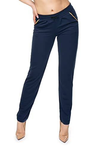 Selente #Fashionista Damen Stoffhose (Made in EU), Chino Navy, Gr. L-XL von Selente