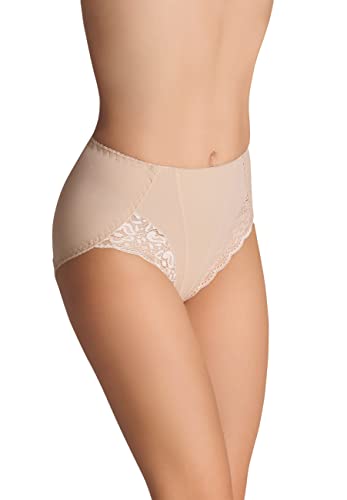 Selente My Secret Venus Damen Unterhose (Made in EU) mit Spitze, Bikinislip Beige, Gr. 3XL von Selente