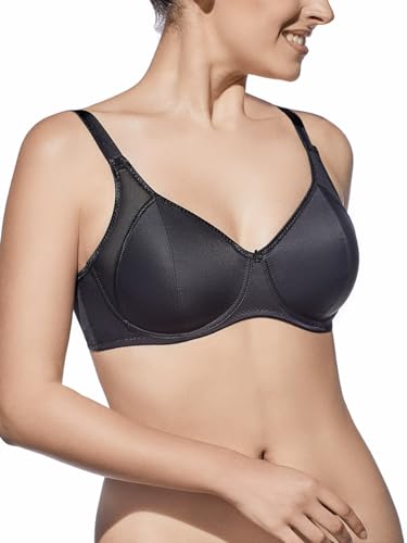 Selente MySecret Damen Soft-BH große Größen, Schwarz, Gr. 80C von Selente