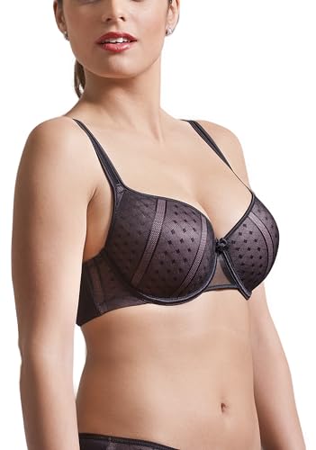 Selente MySecret Damen gepolsterter BH, Muster Schwarz, Gr. 85C von Selente