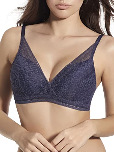 Selente MySecret Damen gepolsterter BH ohne Bügel (B-Cup und C-Cup), Spitze 2 Lila, Gr. 80B von Selente