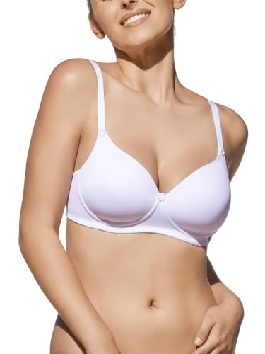 Selente MySecret Damen gepolsterter BH ohne Bügel (B-Cup und C-Cup), Basic Ecru, Gr. 75C von Selente