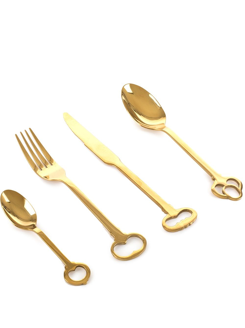 Seletti 24-teiliges Keytlery Besteck-Set - Gold von Seletti