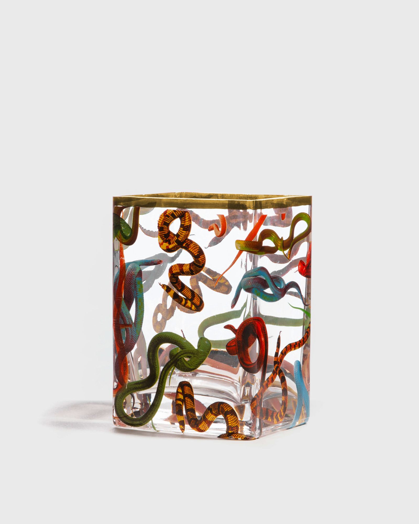 Seletti GLASS VASE TOILETPAPER - SNAKES men Home deco multi in Größe:ONE SIZE von Seletti