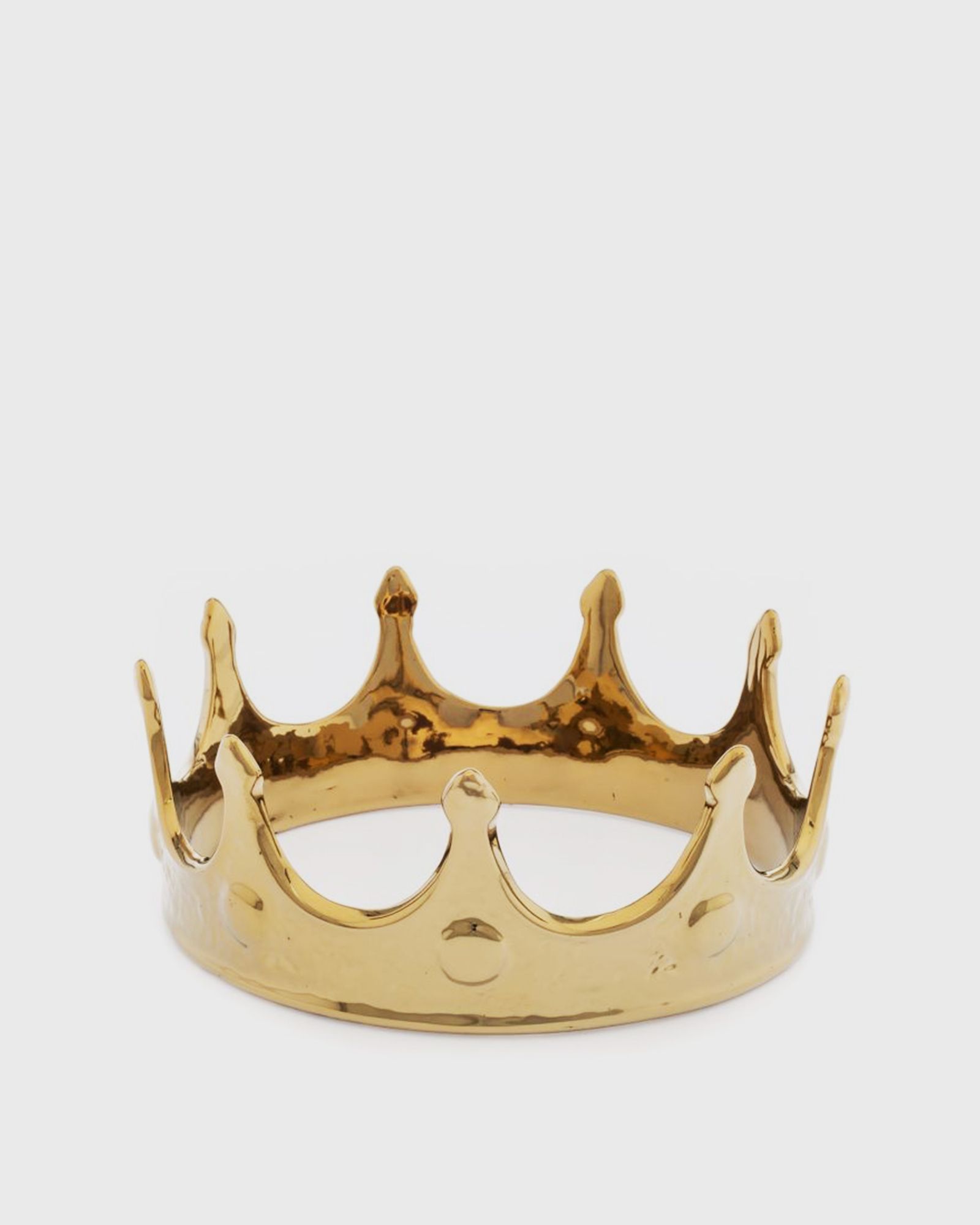 Seletti LIMITED GOLD EDITION PORCELAIN MY CROWN men Home deco gold in Größe:ONE SIZE von Seletti