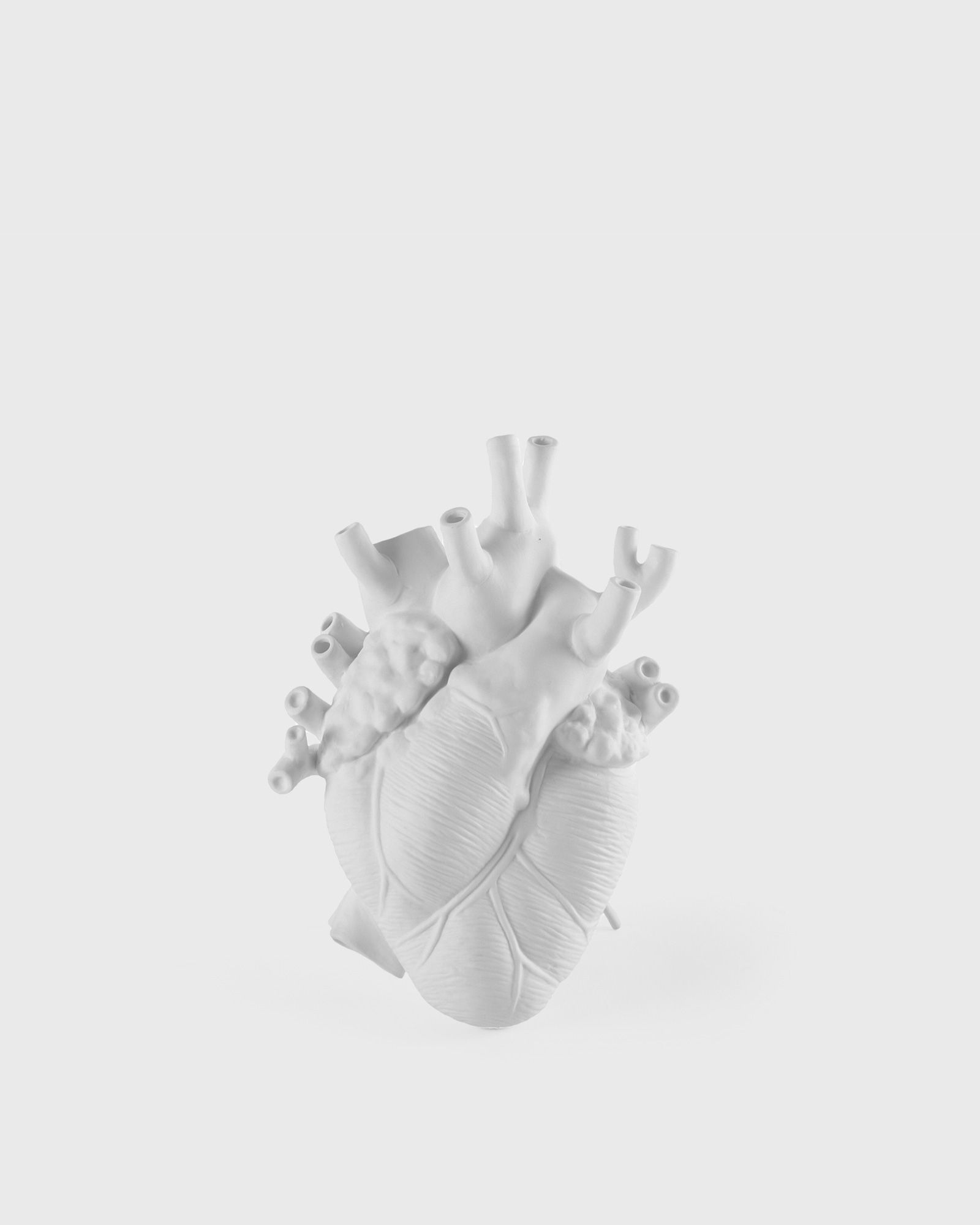 Seletti LOVE IN BLOOM - PORCELAIN HEART VASE men Home deco white in Größe:ONE SIZE von Seletti