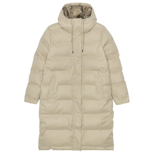 Selfhood - Women's Hooded Puffer Coat - Mantel Gr L beige von Selfhood