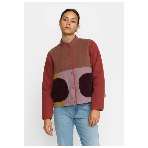 Selfhood - Women's Quilted Patchwork Jacket - Freizeitjacke Gr XS weiß von Selfhood