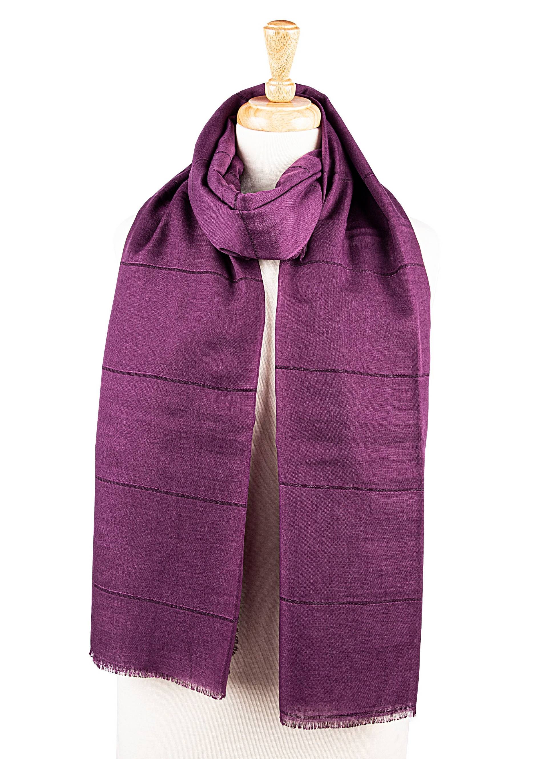 Weicher Schal Aus Reiner Baumwolle, Horizontale Linie Detail, Uk Verkäufer Weicher Schal Aus Reiner Baumwolle, Horizontale Linie Detail, Uk Verkäufer von SeliniAccessories