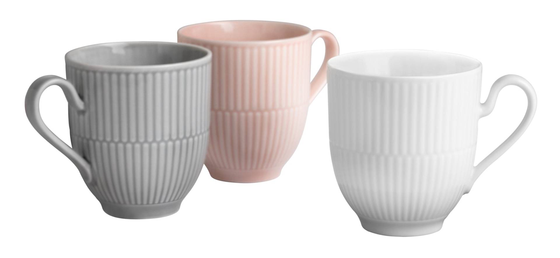 Seltmann Weiden Becher "Amina, Tassen-Set 3-tlg." Becher, Tassen-Set, besteht aus drei verschiedene Farben von Seltmann Weiden