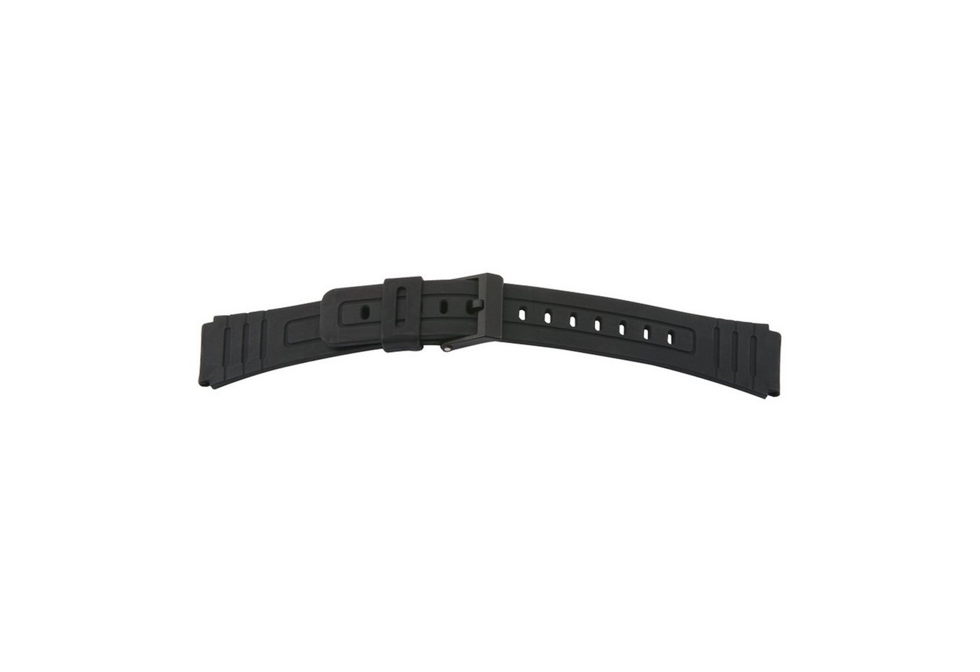 Selva Technik Uhrenarmband Kautschukband 18 mm schwarz von Selva Technik