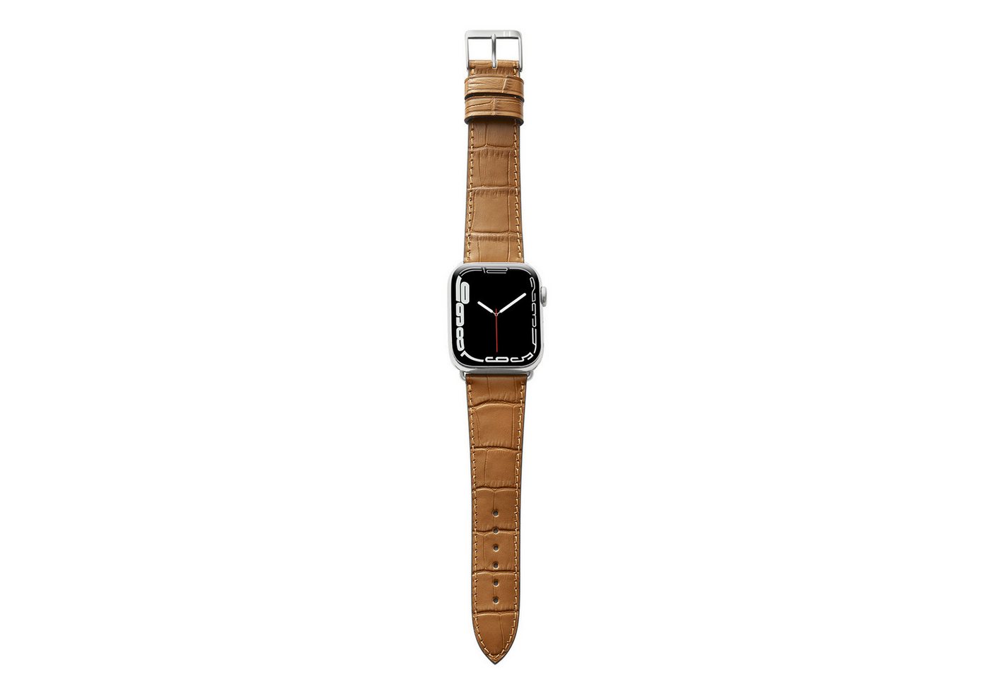 Selva Technik Uhrenarmband Lederarmband ROTHENBAUM, kompatibel mit Apple Watch 1-9, SE, Cognac von Selva Technik