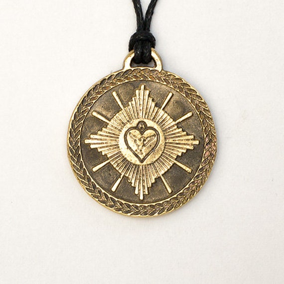 Kette Des Glaubens, Hoffnung Und Liebe, Amulett Glücks, Bronse Anhänger Kette Des Glaubens, Hoffnung Und Liebe, Amulett Glücks, Bronse Anhänger von SemanticGifts