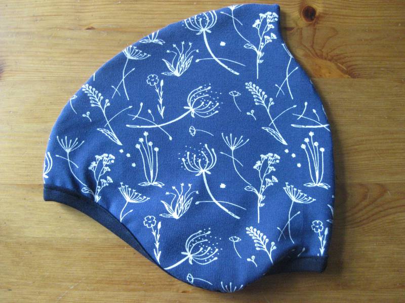 Bio Mütze Grasblumen, Herbst, Kinder & Baby, Wunschgröße von Sembini