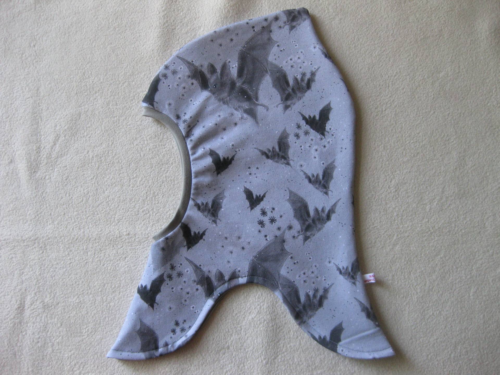 Bio Schlupfmütze Fledermaus, Herbst & Winter, Futter Auswahl, Kinder, Baby, Wunschgröße von Sembini