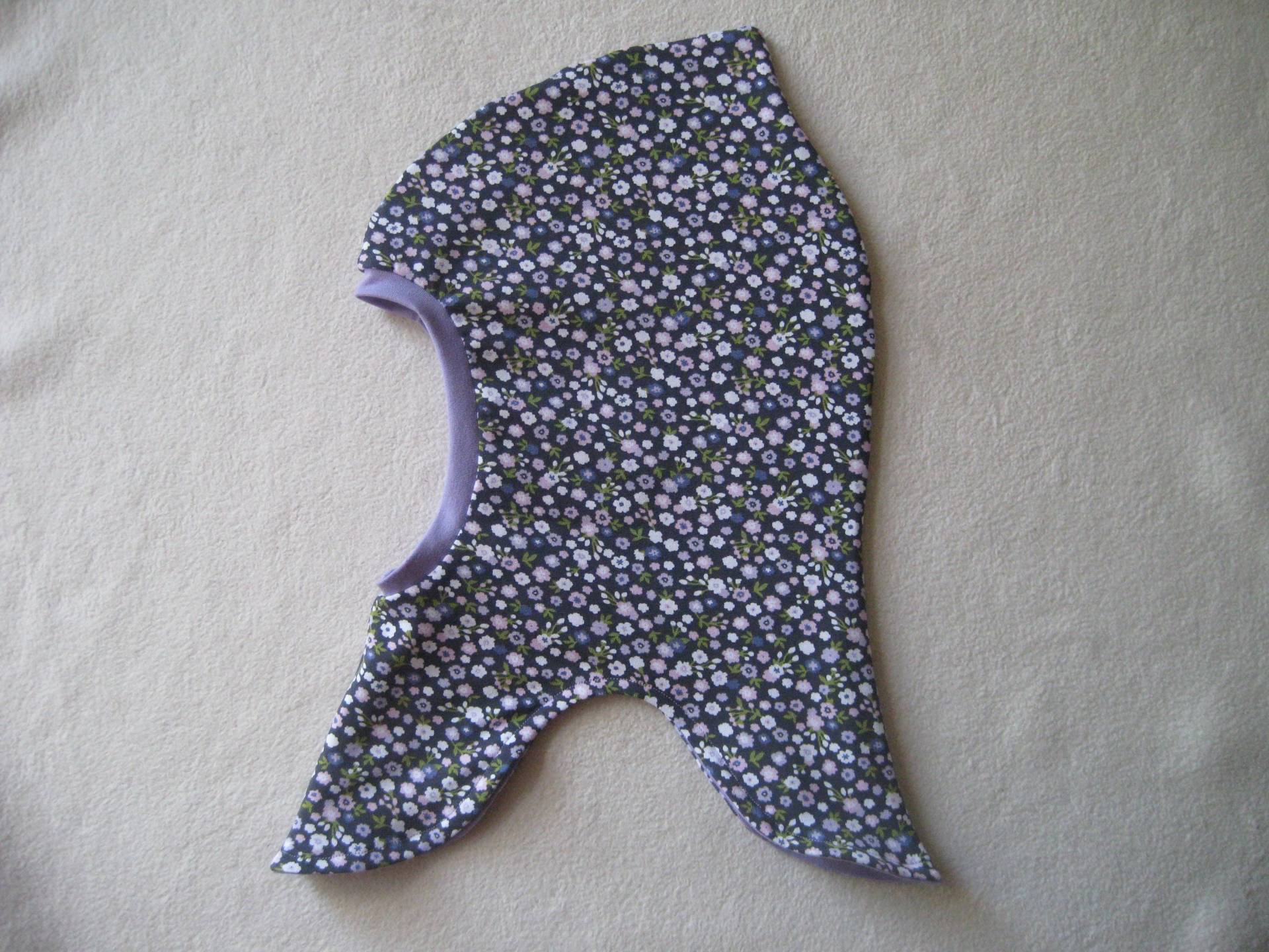 Bio Schlupfmütze Streublümchen, Herbst & Winter, Futter Auswahl, Kinder, Baby, Wunschgröße von Sembini