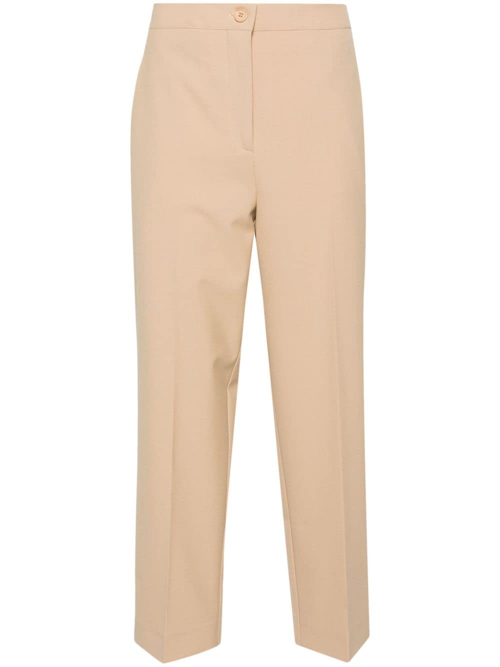 Semicouture Klassische Straight-Leg-Hose - Nude von Semicouture