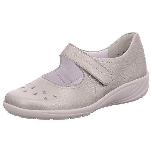 Semler Birgit B6035-017, Mary Jane Halbschuhe, Grau (Perle 015), 36 1/3 EU (3.5 UK) von Semler