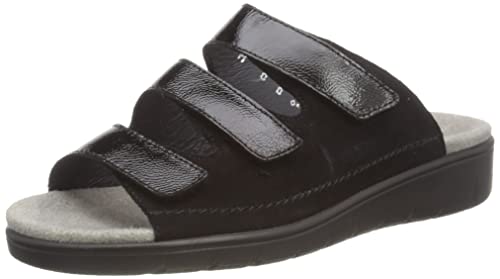 Semler Damen Dunja-D4 Sandale, schwarz, 38 2/3 EU von Semler