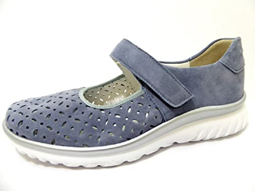 Semler Damen Lena - Mary Jane Schuh, Sky, 36 1/3 EU von Semler