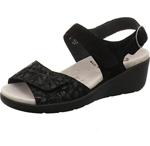 Semler Damen Ramona Riemchensandalen, Schwarz, 41 1/3 EU von Semler