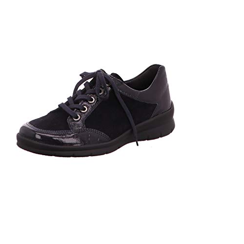 Semler Xenia, Damen Brogues, Blau (Midnightblue 080), 44.5 EU (10 UK) von Semler
