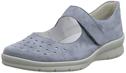 Semler Xenia, Damen Mary Jane Halbschuhe, Blau (Sky 076), 42 EU (8 UK) von Semler