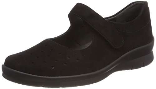 Semler Damen Xenia Mary Jane Halbschuhe, Schwarz (Schwarz 001), 38 EU von Semler