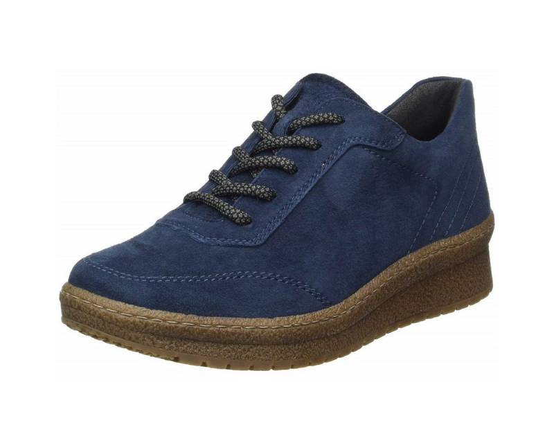 Semler Freizeit Schnürer für Damen in blau Keilsandalette (1-tlg) von Semler