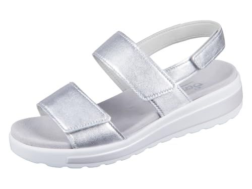 Semler Hanna Damen Sandalette in Silber, Größe 4.5 von Semler