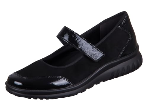 Semler Lena L5425-511-001 K-Lack Samt Chevr Schwarz (schwarz), 38.5 von Semler
