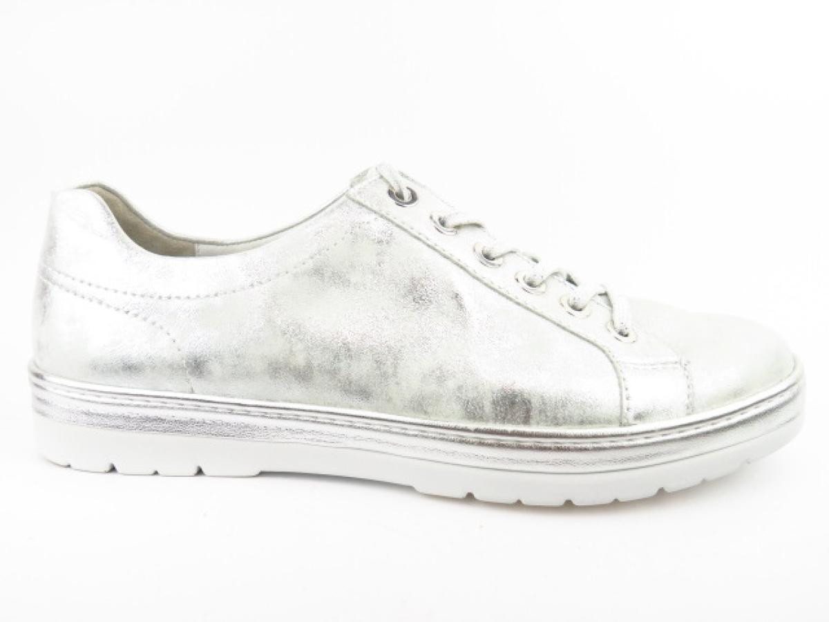 Semler Ruby weiss Metall-Lamm G+ Schnürschuh von Semler