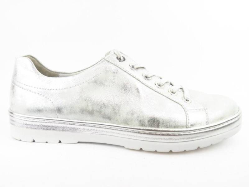 Semler Ruby weiss Metall-Lamm G+ Schnürschuh von Semler