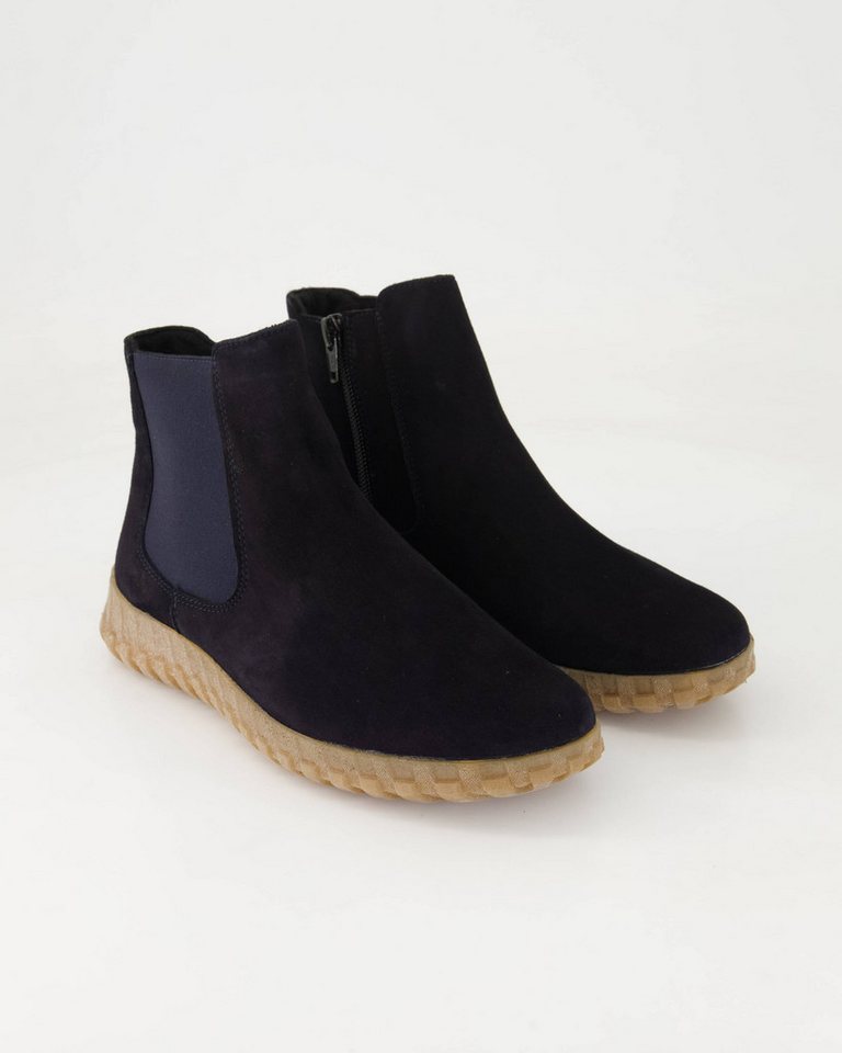 Semler Samt-Chevro Chelseaboots Obermaterial: Leder von Semler