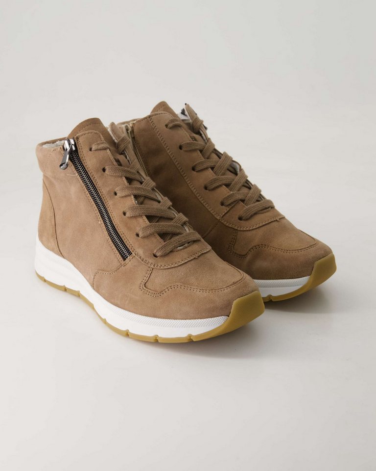 Semler Samt-Chevro Schnürstiefelette Obermaterial: Leder von Semler