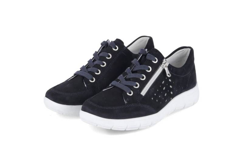 Semler Semler G4165471/153 SP Damen Rauleder dunkelblau Sneaker von Semler