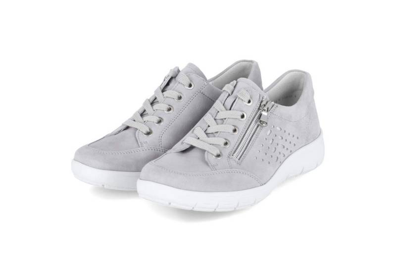 Semler Semler G4165471/828 SP Damen Rauleder silber Sneaker von Semler