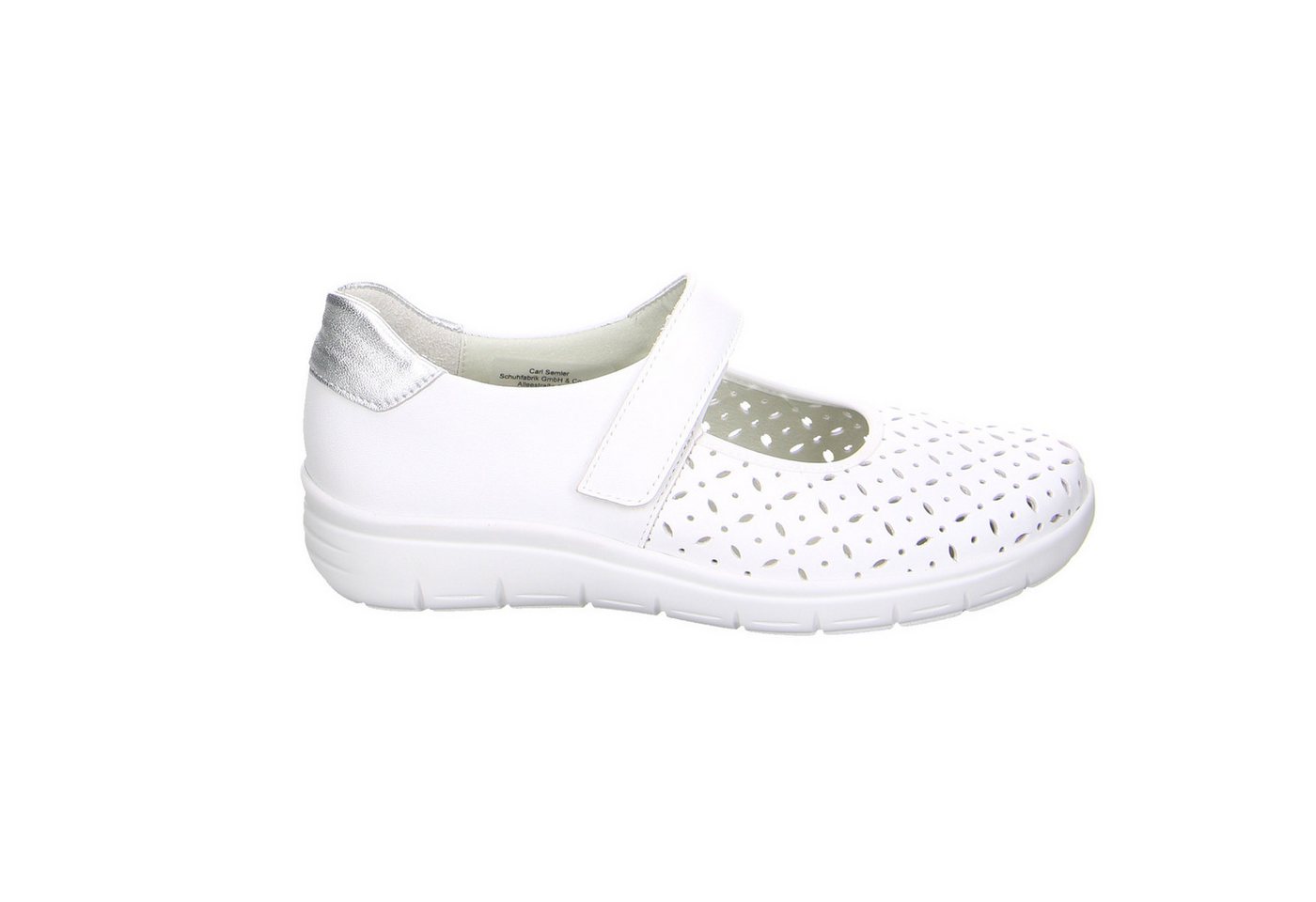 Semler Semler Greta Leder Sneaker Slipper weiss Slipper von Semler