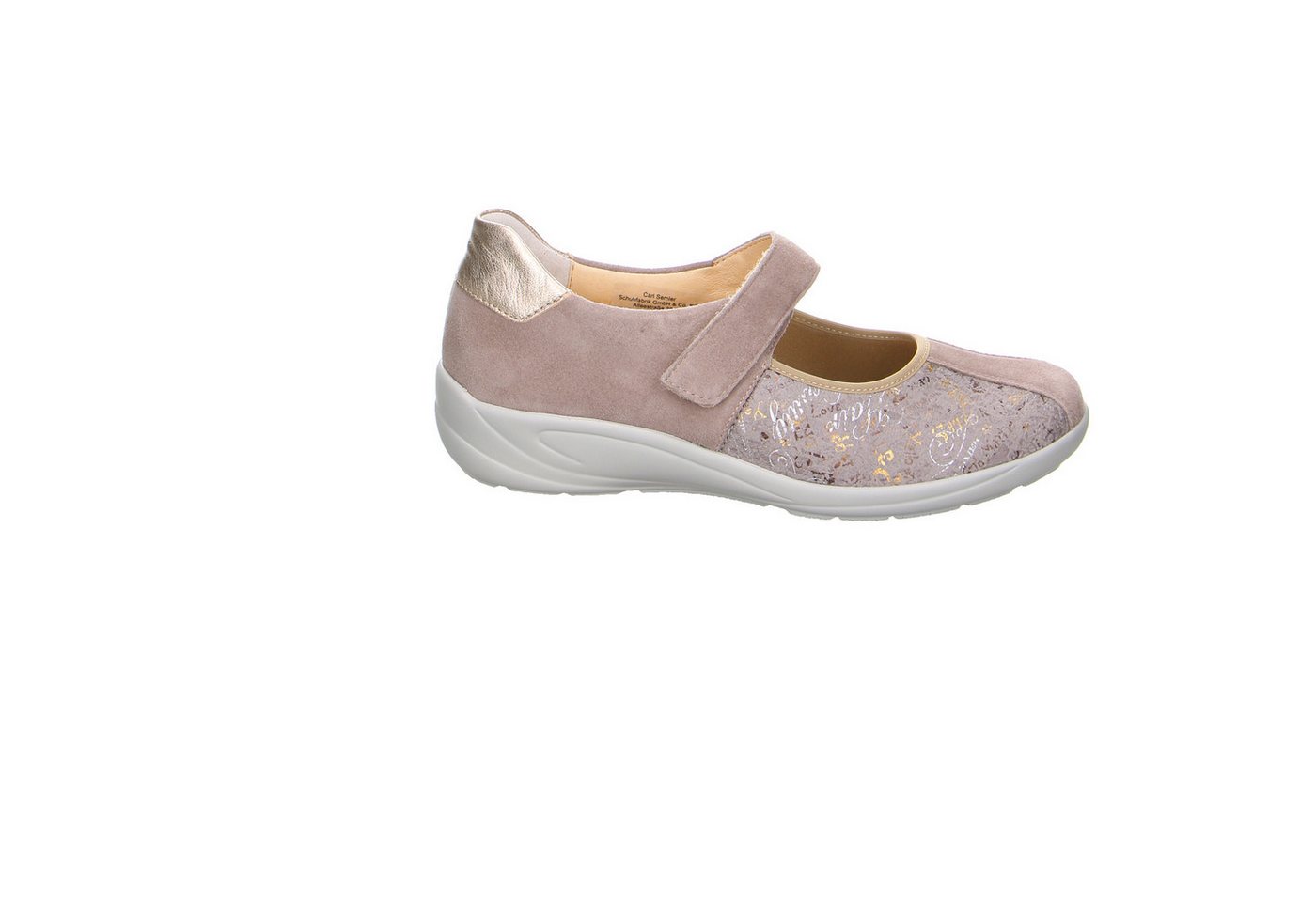 Semler Semler S-ch/city-stretch/m-n. Nubuk Comfort Slipper beige Slipper von Semler