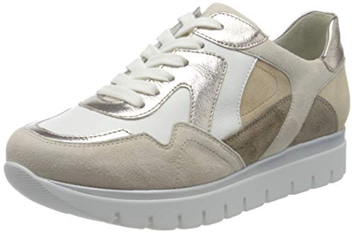 Semler Silvia, Damen Sneaker, Mehrfarbig (Creme-Weiss-Puder-Panna-Camel 999), 36 1/3 EU (3.5 UK) von Semler