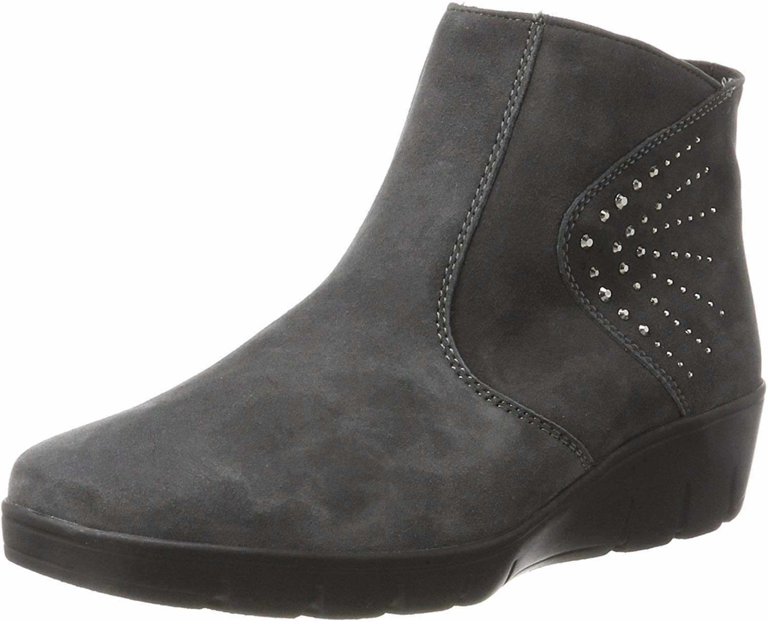 female Stiefeletten grau 38,5 von Semler