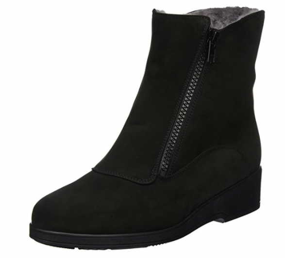 female Winterstiefel schwarz NUBUKINA 39 von Semler